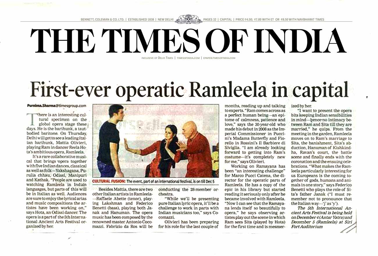 2014, Dec 4: Timesof India.