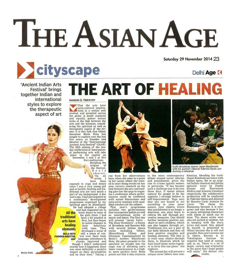 2014 Nov, 29: The Asian Age